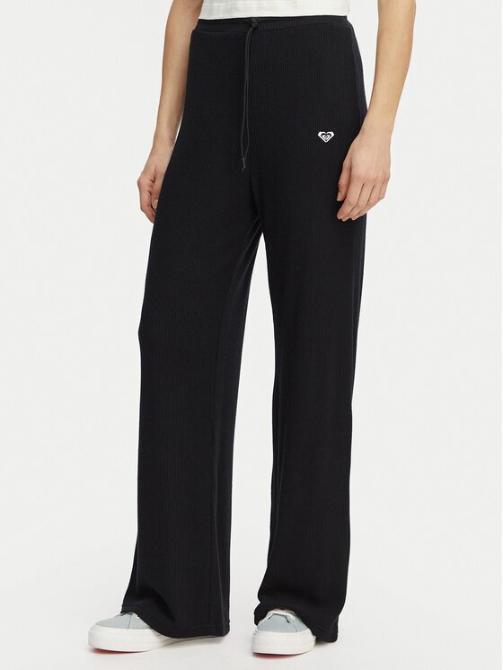 Roxy Pantaloni trening Rise & Vibe New Rib ERJNP03673 Relaxed Fit