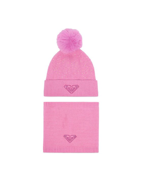 Roxy Set căciulă și fular tip guler CEO-_ACCCS_08_AW2025 Roz