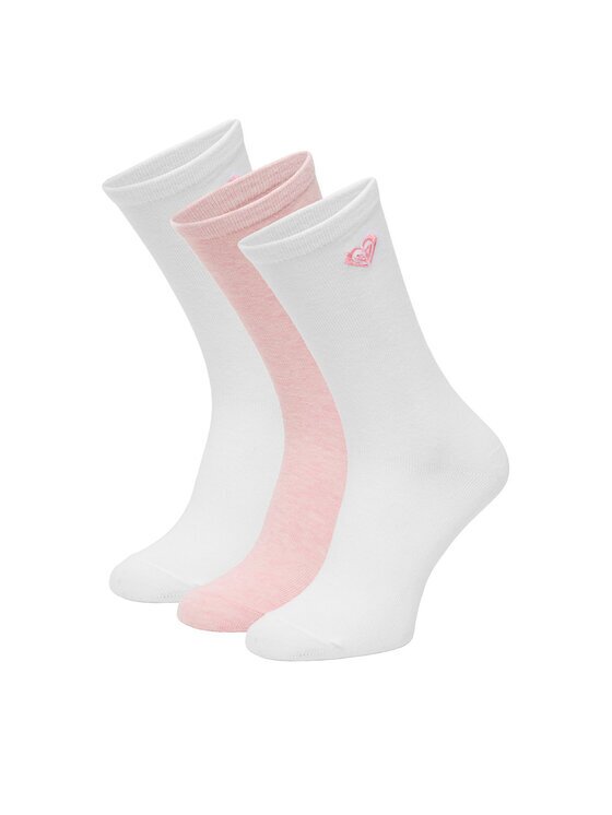 Roxy Șosete lungi CEO_AS__14_W_AW25 (3-PACK) Alb