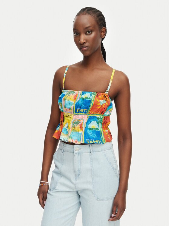 Roxy Top Atlas Palmy Daze ERJWT03669 Regular Fit