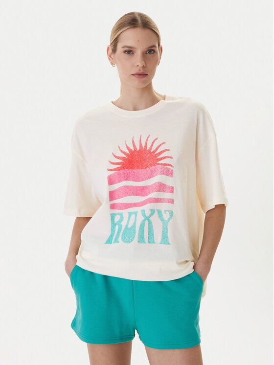 Roxy Tricou Hangloose Poster ERJZT06090 Loose Fit