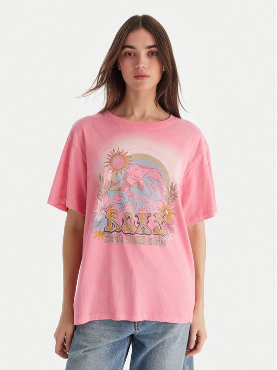 Roxy Tricou Sunnyoversize Optic Wash ERJZT06022 Oversize