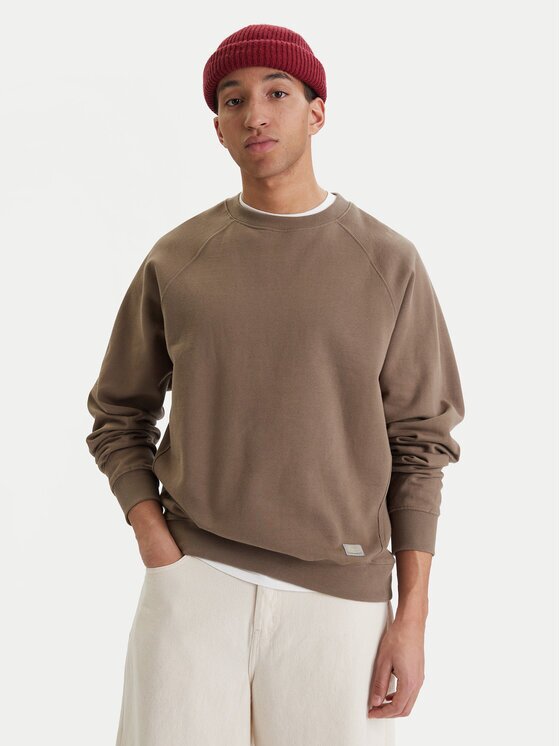 RVCA Bluză Dayshift Crew II 23A463510 Relaxed Fit