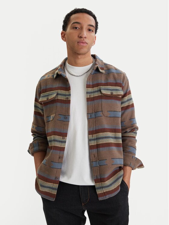RVCA Cămașă Dayshift 23A053505 Regular Fit