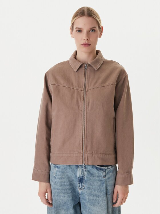 RVCA Geacă de blugi Dayshift II 23B153503 Regular Fit