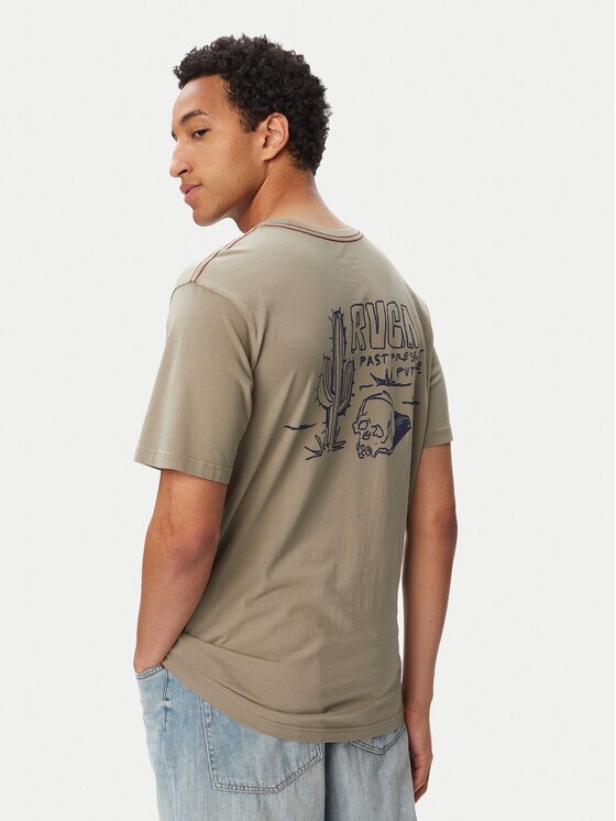 RVCA Tricou Deth Valley 23A351532 Regular Fit