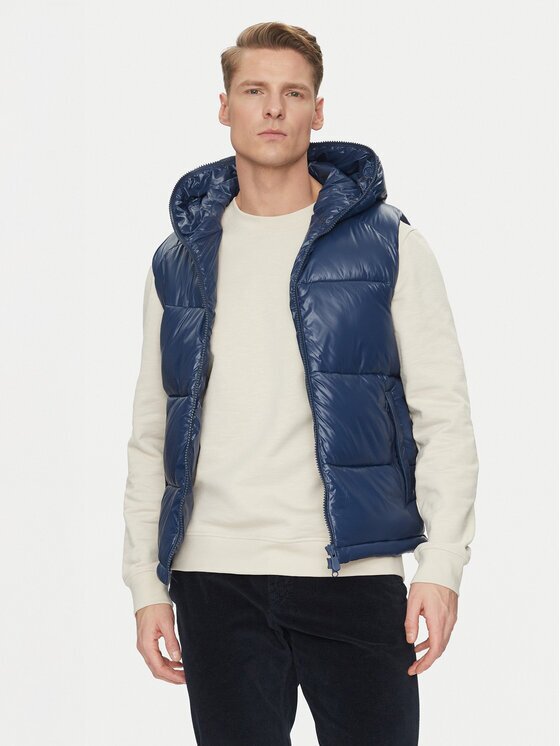 Save The Duck Vestă elegantă D80296M LUCK19 Regular Fit