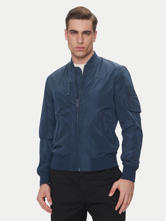 Schott NYC Geacă bomber Airstar Bleumarin Regular Fit