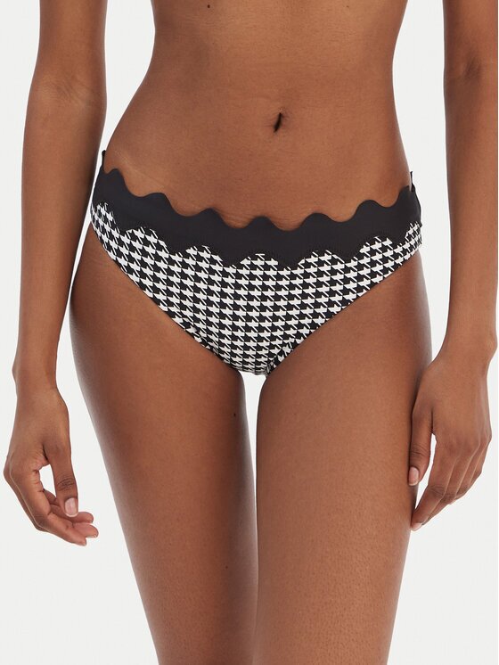 Seafolly Bikini partea de jos Gia Check Ric Rac 40711-282