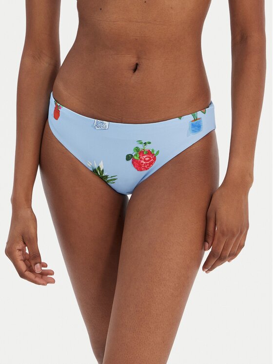 Seafolly Bikini partea de jos Playa Bonita 40473-287 Albastru celest