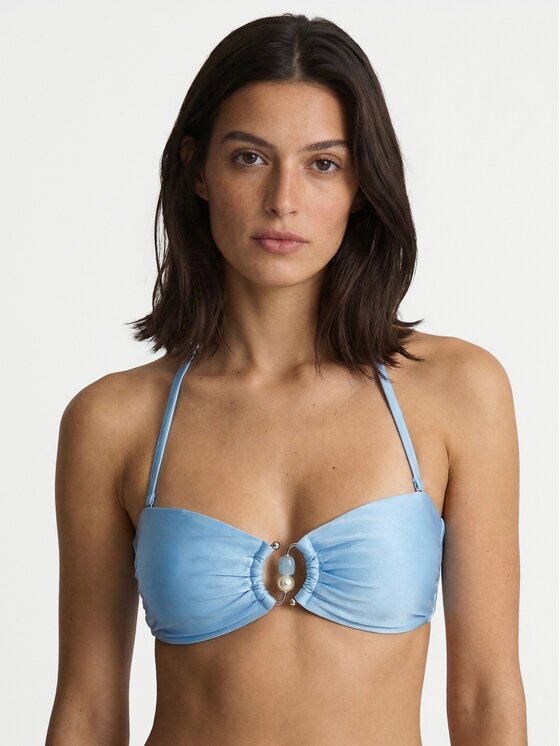 Seafolly Bikini partea de sus Palermo 31283-217 Albastru celest
