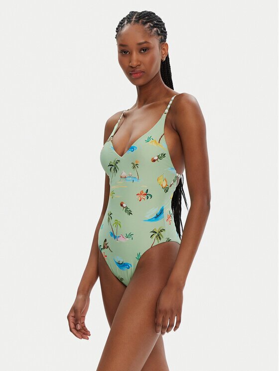 Seafolly Costum de baie Isla Palm 11071-216
