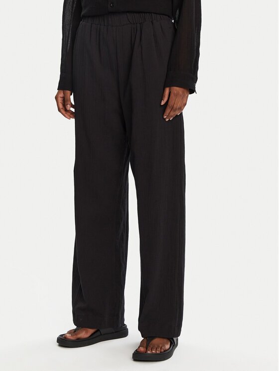 Seafolly Pantaloni din material Crinkle 55430-PA Relaxed Fit