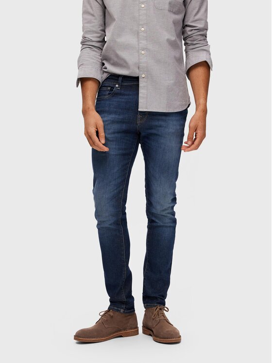 Selected Homme Blugi Leon 16088264 Bleumarin Slim Fit