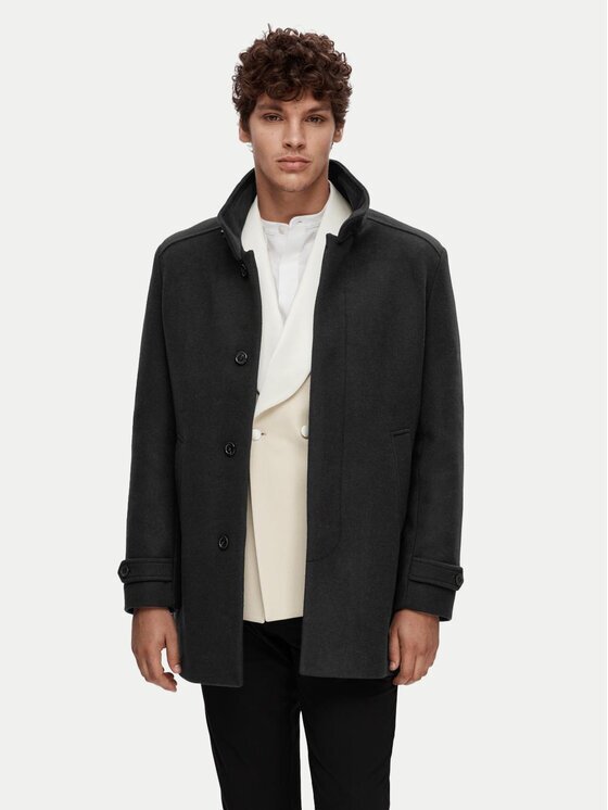 Selected Homme Palton de lână 16094322 Regular Fit