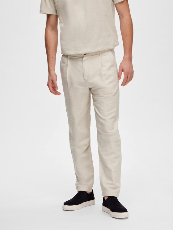 Selected Homme Pantaloni chino 16089420 Slim Tapered Fit