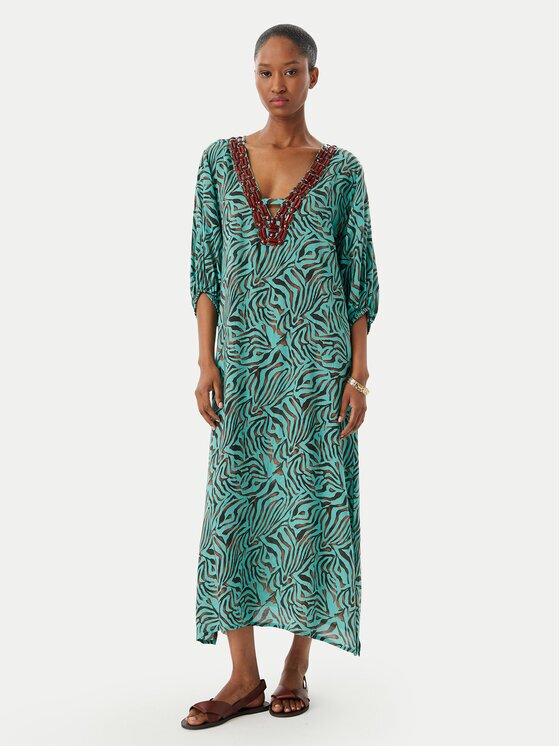 Selmark Rochie de plajă BN798 Regular Fit