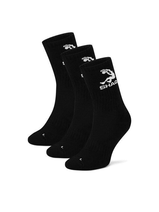 SHAQ Șosete lungi SHQ-MB-003-AW24 Negru