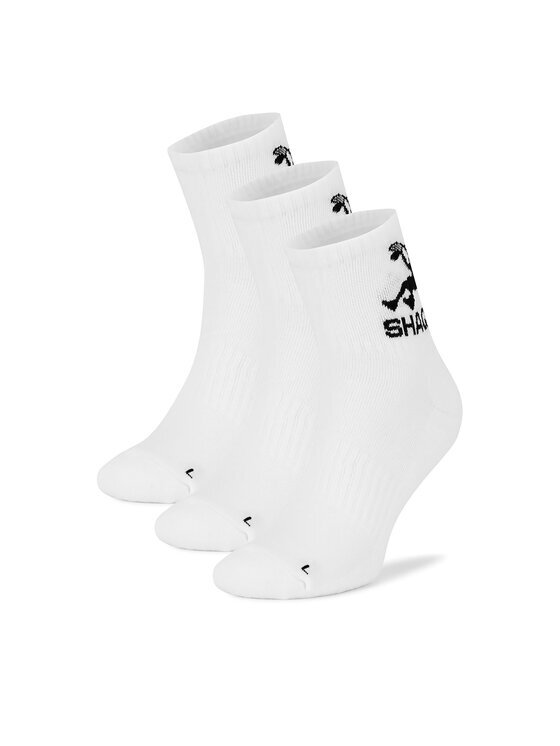 SHAQ Șosete scurte SHQ-MB-002-AW24 Alb
