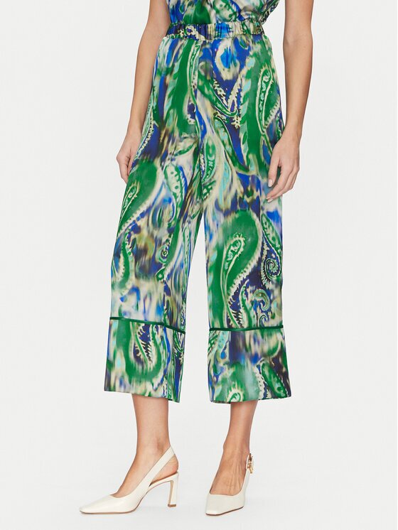 Simona corsellini Pantaloni din material P25CPPA02501 Relaxed Fit