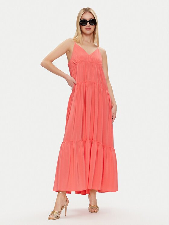Sisley Rochie de vară 43A2LV05P Loose Fit