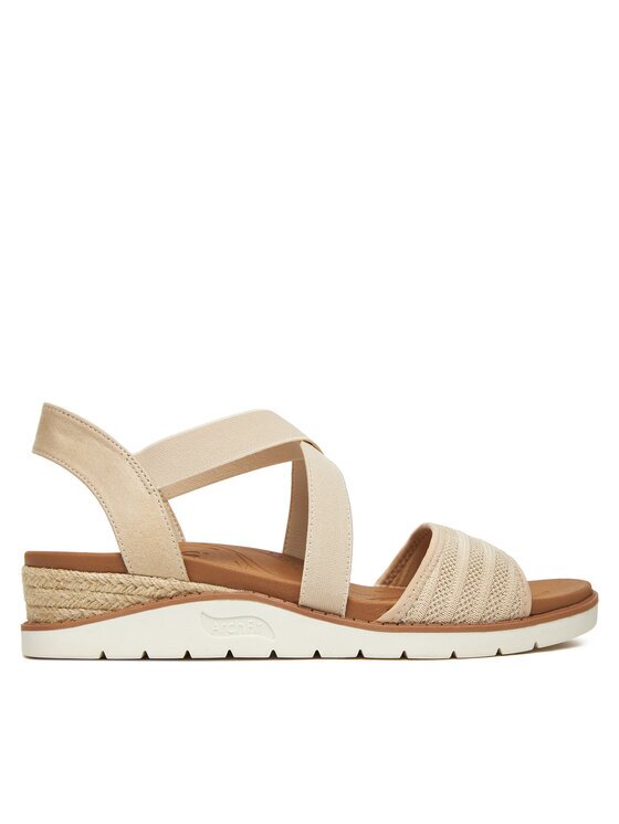 Skechers Sandale BOBS Arch Fit Beach Kiss-Boho Beyond 114013/NAT