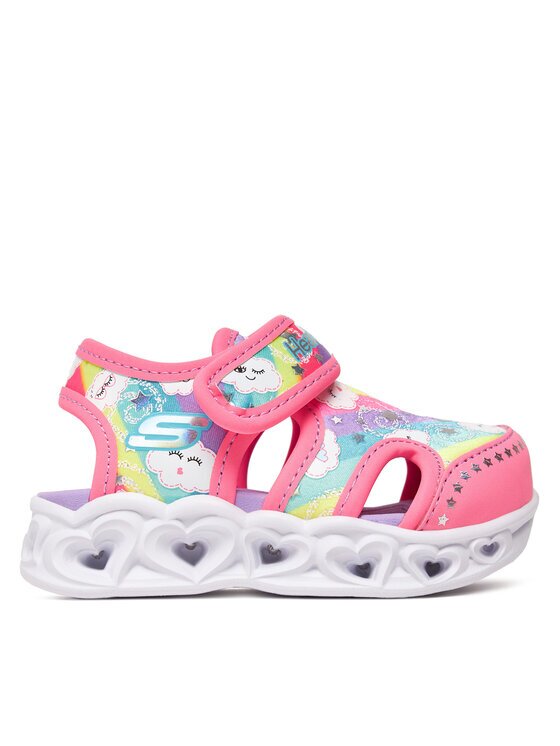 Skechers Sandale Heart Lights Sandals-Cutie Clouds 302977N/HPMT