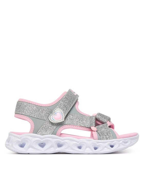 Skechers Sandale S-Lights: Heart Lights Sandal - Sugar Sparks 303114L/SLPK