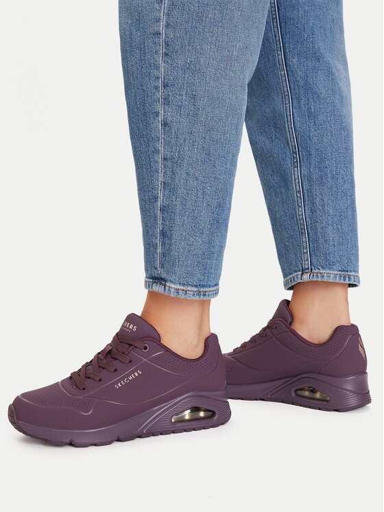 Skechers Sneakers Uno 73690/WINE Vișiniu