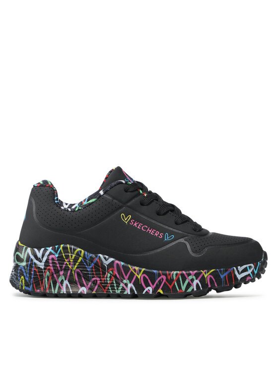 Skechers Sneakers Uno Lite Lovely Luv 314976L/BKMT