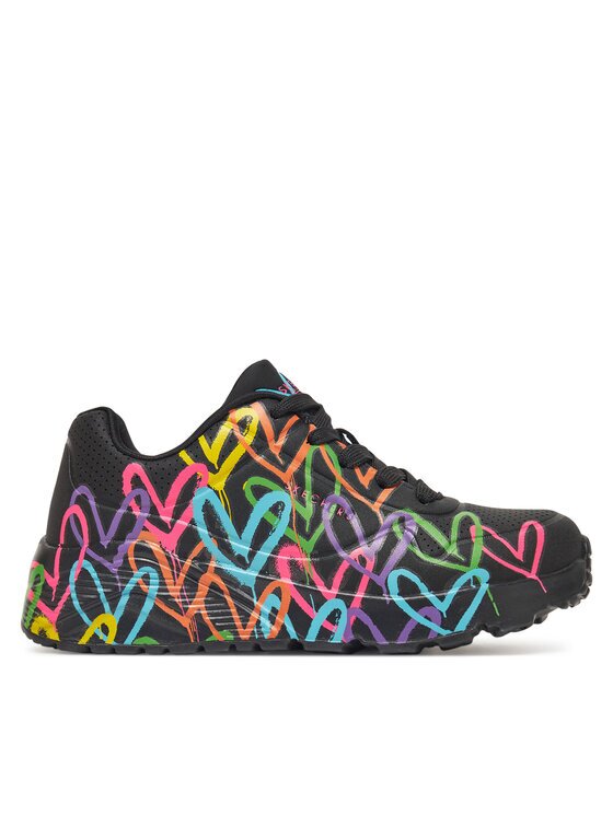 Skechers Sneakers Uno Lite-Spread The Love 314064L/BKMT
