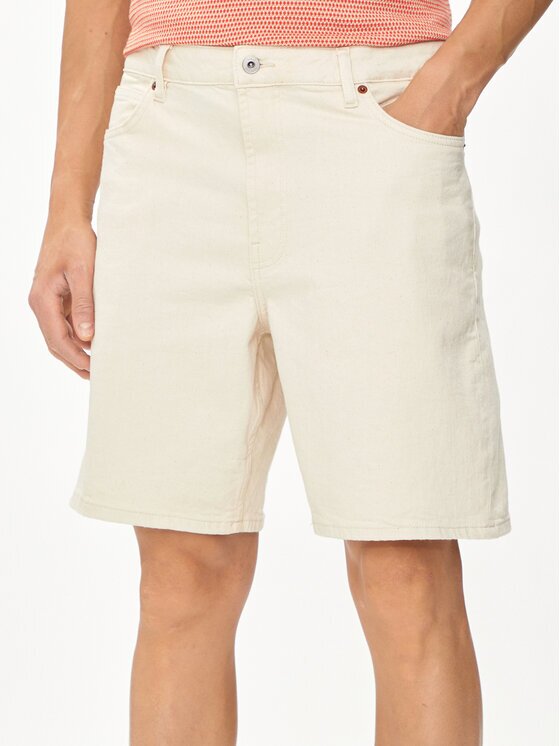 Solid Pantalon scurți din material Owen 21108218 Regular Fit