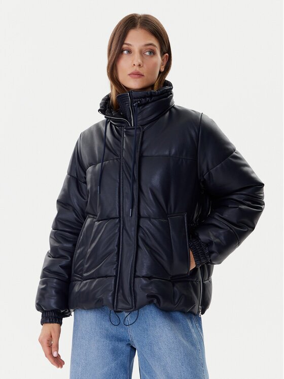 Sportmax Code Geacă din imitație de piele Delta 74860205 Relaxed Fit