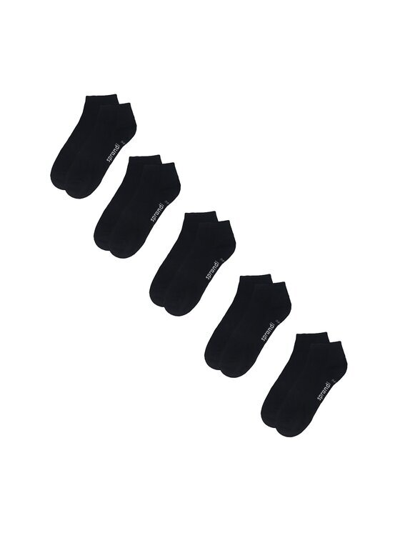 Sprandi Șosete scurte 0MB-001-AW23 (5-pack) Negru