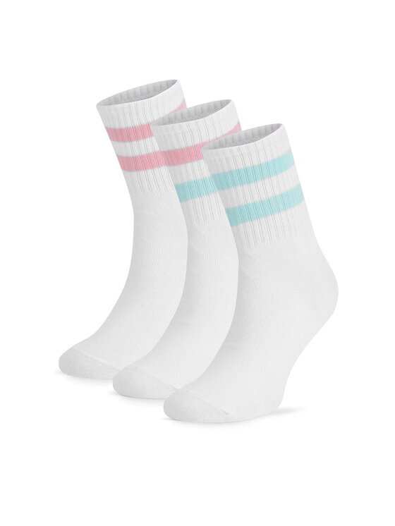 Sprandi Șosete scurte 0UB-003-AW24 (3-PACK) Roz