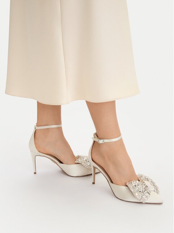 Steve Madden Pantofi cu toc subțire Lumma 11005017 Écru