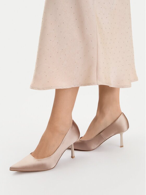 Steve Madden Pantofi cu toc subțire Vivion 11003291 Aur roz