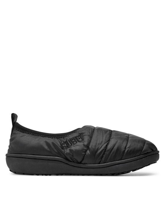 Subu Papuci de casă Packable F-Line Negru