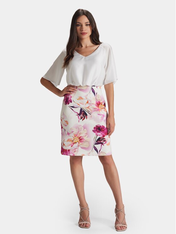 SWING Rochie cocktail 5AG16100 Slim Fit