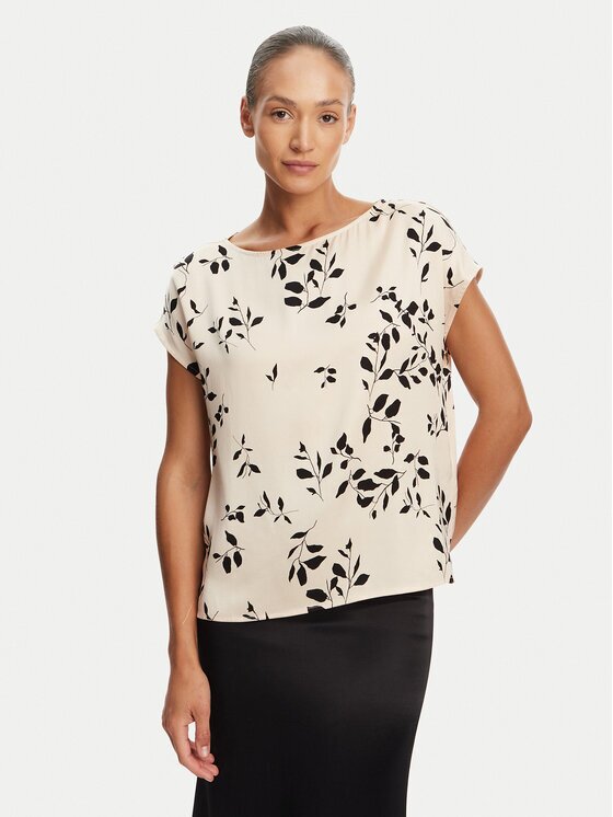 Tatuum Bluză Osma 1 T2504.065 Écru Regular Fit