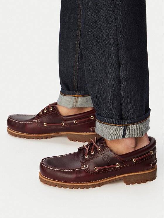 Timberland Mocasini Authentics Boat 3 Eye Classic TB0500096481
