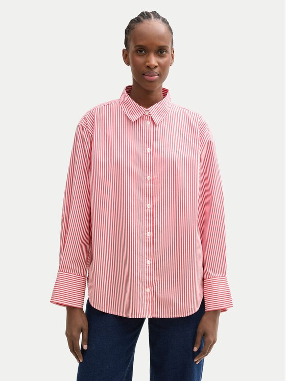 Tom Tailor Denim Cămașă Striped loose-fit shirt 1040551 Regular Fit