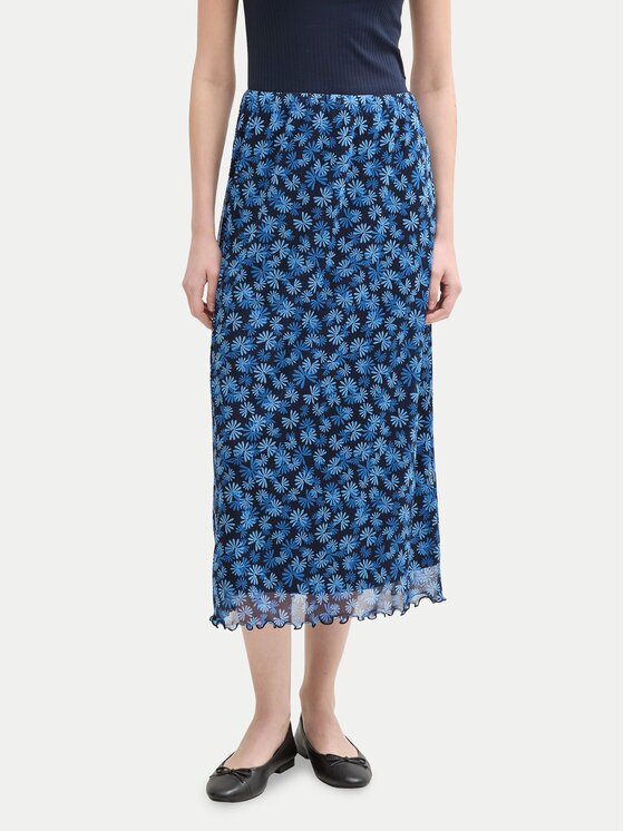 Tom Tailor Denim Fustă midi 1045502 Regular Fit