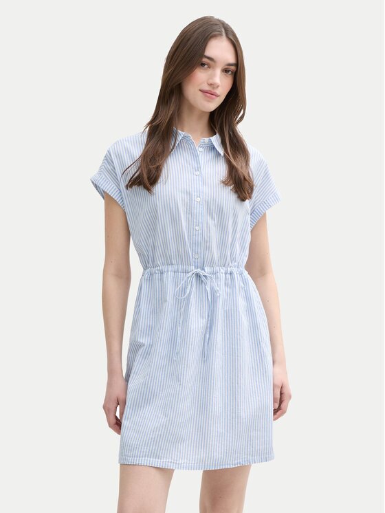 Tom Tailor Denim Rochie tip cămașă 1045766 Regular Fit