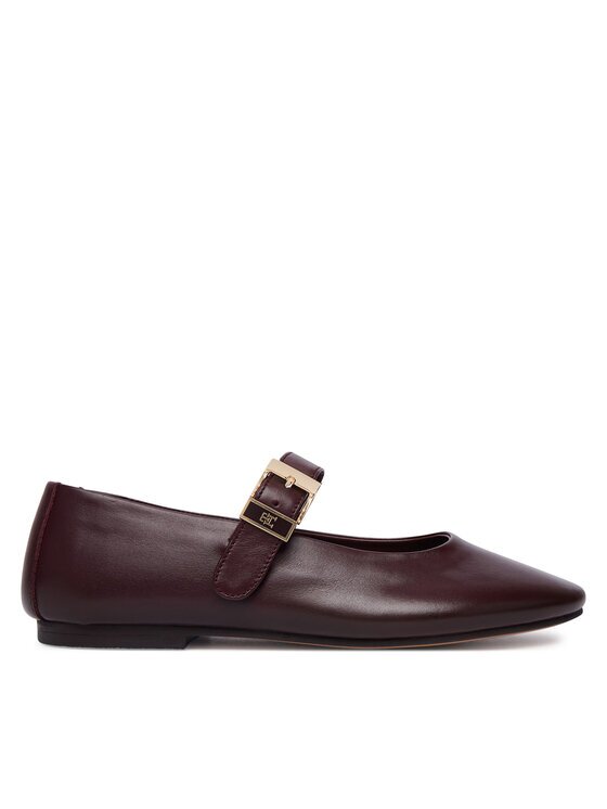 Tommy Hilfiger Balerini Buckle Leather Ballerina FW0FW09684