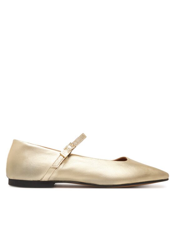 Tommy Hilfiger Balerini Hilfiger Gold Ballerinas FW0FW09320