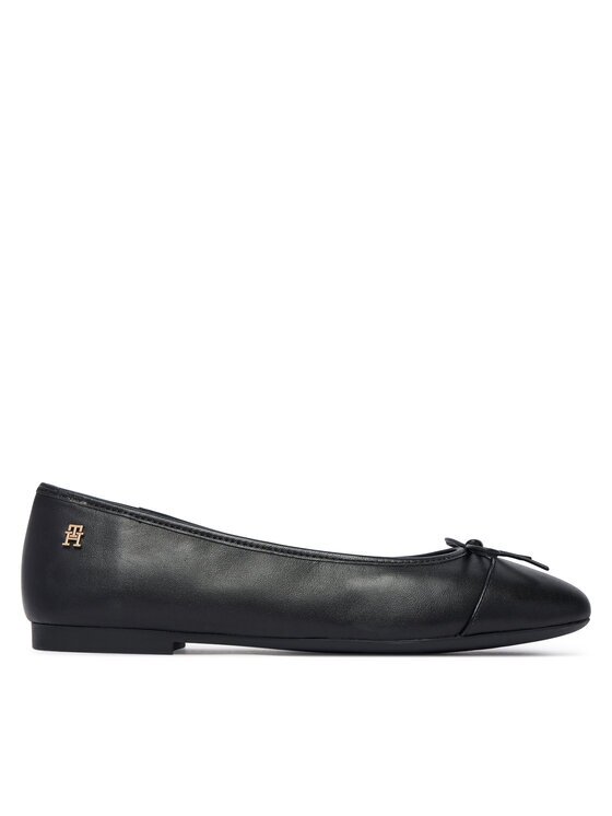 Tommy Hilfiger Balerini Hilfiger Smooth Lthr Ballet FW0FW09241