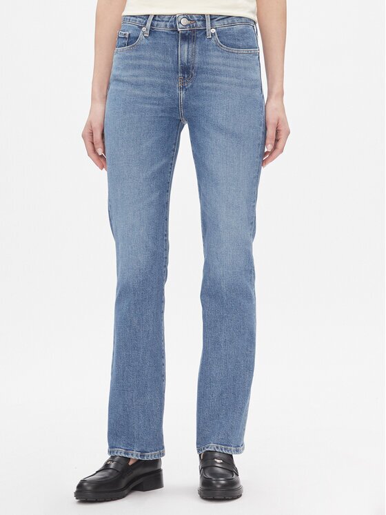 Tommy Hilfiger Blugi Bootcut Rw Mel WW0WW40619 Slim Fit