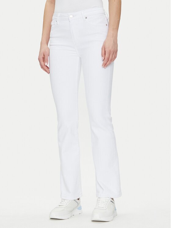 Tommy Hilfiger Blugi Bootcut Rw White WW0WW44362 Regular Fit