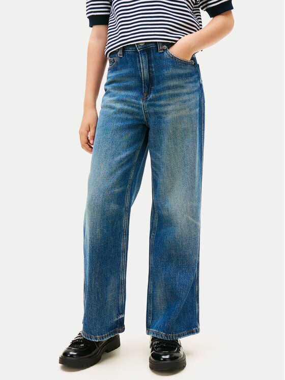 Tommy Hilfiger Blugi KG0KG08745 Wide Leg